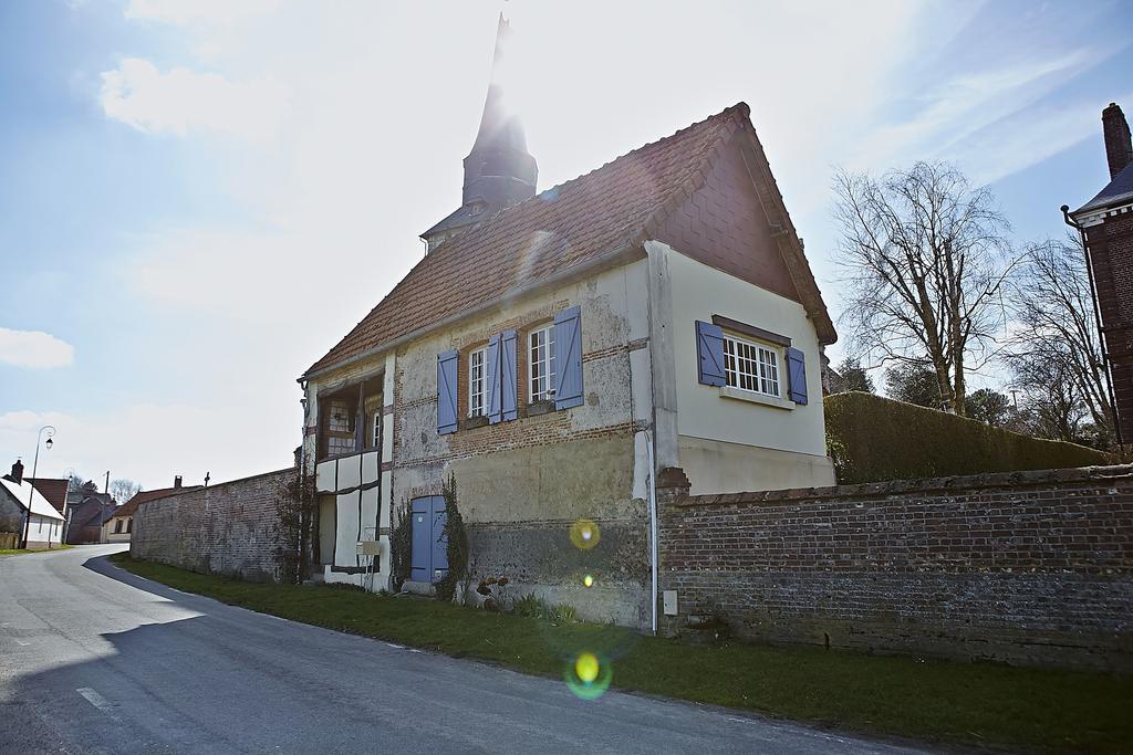 הוילה Saint-Martin-le-Gaillard Gite Du Presbytere De L'Abbe L'Hermina מראה חיצוני תמונה